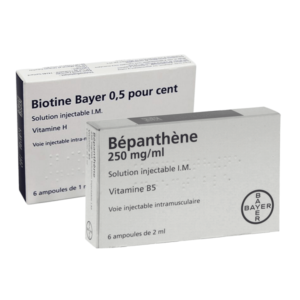 آمپول بیوتین و بپانتین (12 عدد) (biotin and bepanthene)